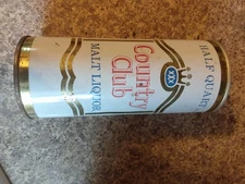 Country Club Malt Liquor  16oz Half quart Pull Tab Beer can Straight Steel #3