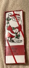 Men's Set of Three White Handkerchiefs In Christmas Packaging and Box