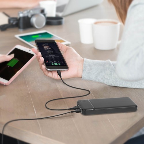 30000mAh 2 USB Backup External Battery Power Bank Pack Charger for Cell Phone - Picture 2 of 21