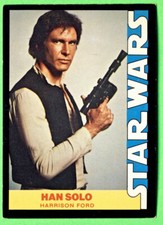 1977 WONDER BREAD Star Wars HAN SOLO Promotional Trading Card #4 HIGHER GRADE