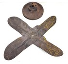 1940's - 50's Chevrolet Truck 235 Motor Water Pump Radiator Fan Pulley ~ C26