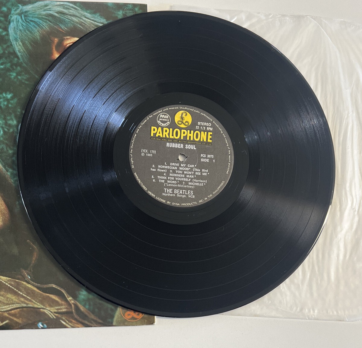 The Beatles Rubber Soul Parlophone 1965 33 1/3 rpm | eBay