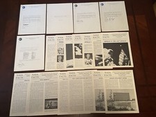 NASA Facts Manned Spacecraft Center Houston Booklets Newsletters Lot 1960s-70s