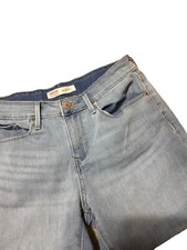 Levi Strauss Women's Mid-Rise Jean Shorts Size 4