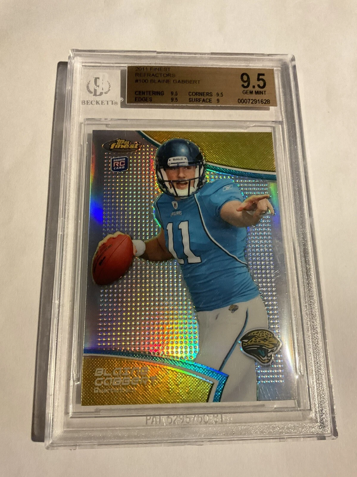 Blaine Gabbert Finest #100 Base