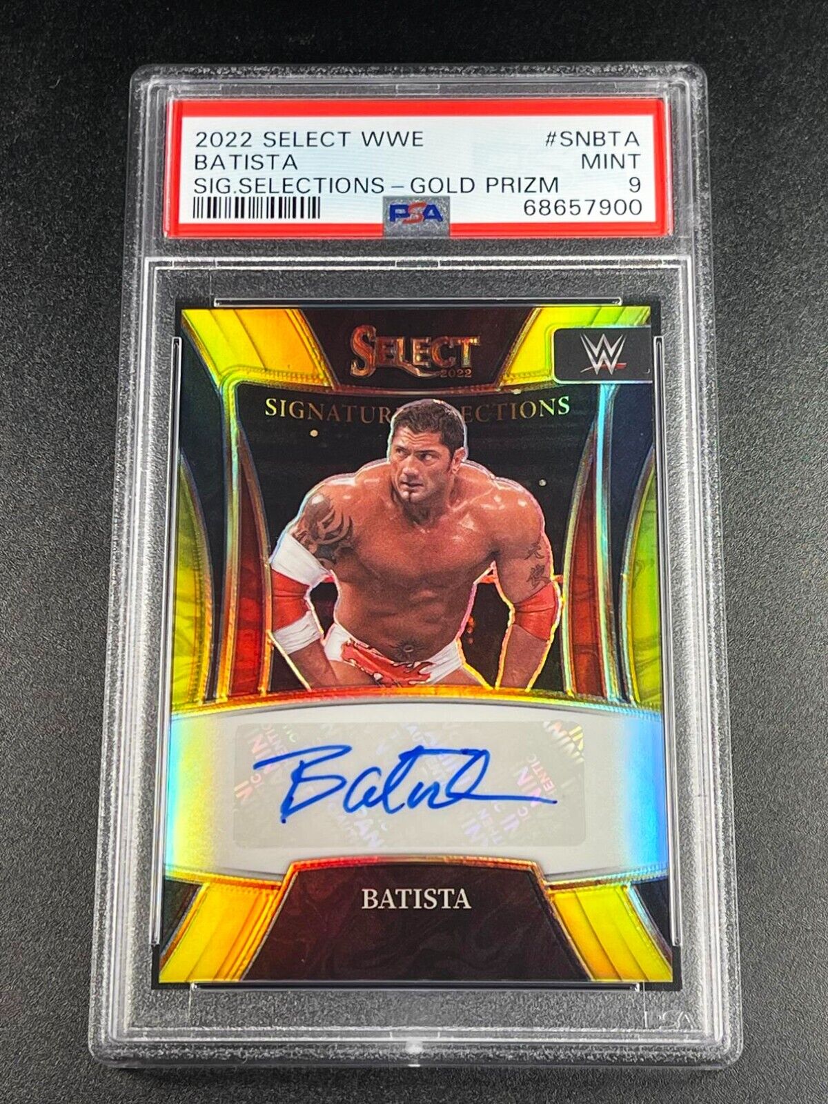 Batista Dave Bautista wwe 2004 Euro Apocalpse Raw Smackdown Foil card #R21