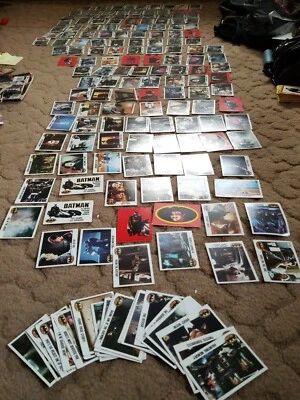 1989 Batman and Joker Trading Cards Over 100+ cards DC Comics - Photo 1/4