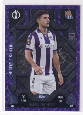 Topps Match Attax CL Extra 24/25 No. 313 Martin Zubimendi