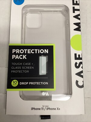 Case-Mate Protection Pack for Apple iPhone 11 / iPhone XR  Case + Screen Protect