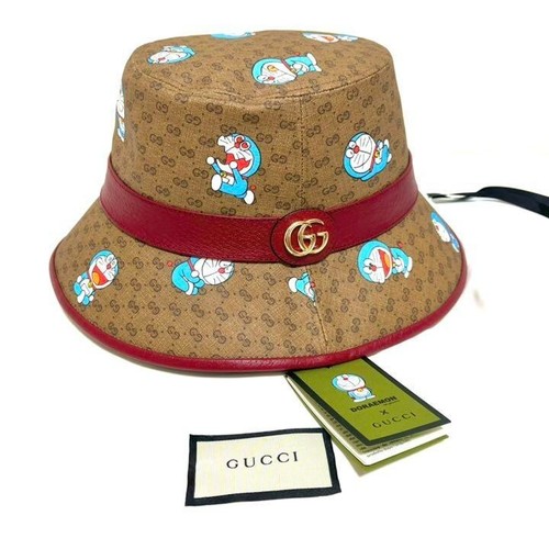 Gucci X Doraemon Brown Unisex Bucket 