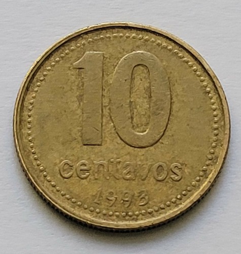 ARGENTINA 10 PESOS 1993 SALÓN DE LA INDEPENDENCIA DE TUCUMÁN, BT-310 - Imagen 2 de 2