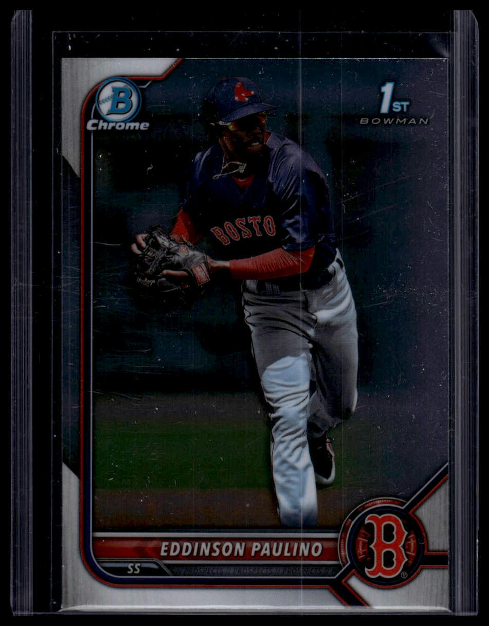 2022 Bowman Chrome #BCP-175 Eddinson Paulino Prospects
