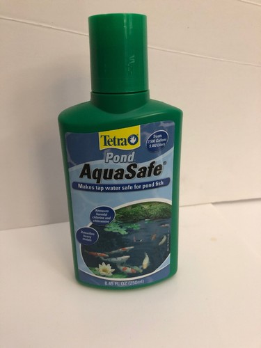 TetraPond AquaSafe, 8.45-FL Makes Rap Water Safe For Pond Fish Ships N 24h - Picture 6 of 12