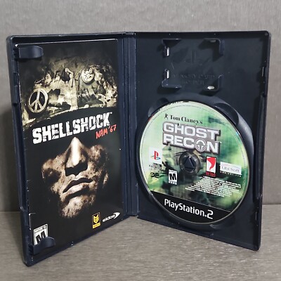 Tom Clancy's Ghost Recon PS2 - Version PAL Complète Avec Boîte Et Notice - Bon état, Jeu D'action Tactique