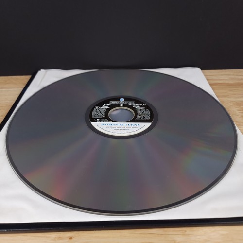 Batman Laserdisc LD 4 Movie Lot Batman Returns Batman Robin Batman Forever READ - Picture 10 of 19