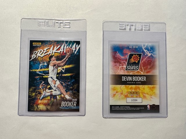 2022-23 Panini Instant “Breakaway” DEVIN BOOKER 1/2304 Card #B18 Phoenix Suns