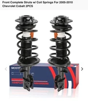 2PCS Front Complete Struts w/ Coil Springs Chevy Cobalt, HHR, G5.See description