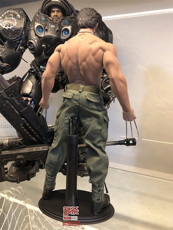 1/6 X-Men Wolverine Logan Hugh Jackman Figura Modelo Hágalo Usted Mismo Kit Juguete Coleccionable Foto 3 de 4