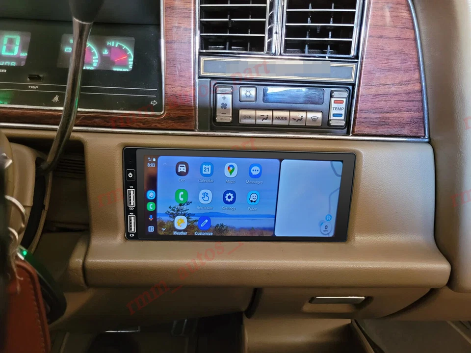 Carplay For 1983-1989 Chrysler Fifth Avenue	Android 13.0 Car Stereo Radio WiFi - Image 3 of 4