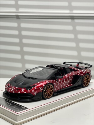 Lamborghini Aventador SVJ Roadster (Red LV Mono) [Davis & Giovanni
