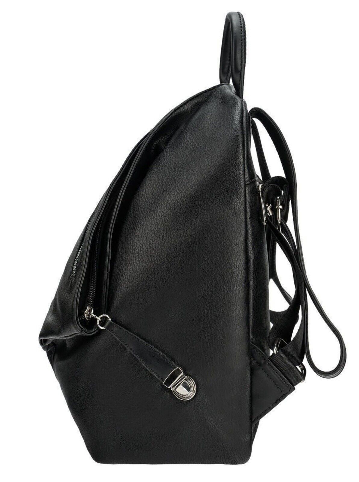 Large Women Backpack Shoulder David Jones High Quality Black