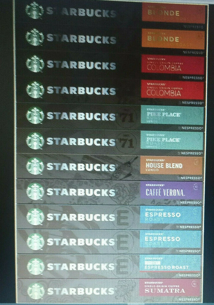Nespresso top capsules flavours