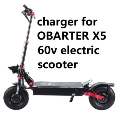  3A power supply battery Charger for OBARTER X5 60V Electric Scooter 