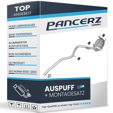 Auspuffanlage für Mercedes E-Klasse (W211, S211) E200 E220 E220t CDI