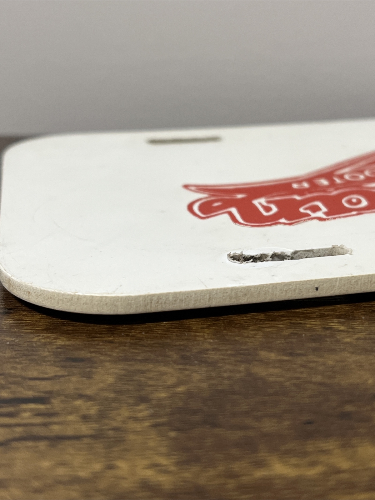 VTG Cushman Motor Scooter ADVERTISING License Plate/Tag Thick Rubber/Plastic eBay