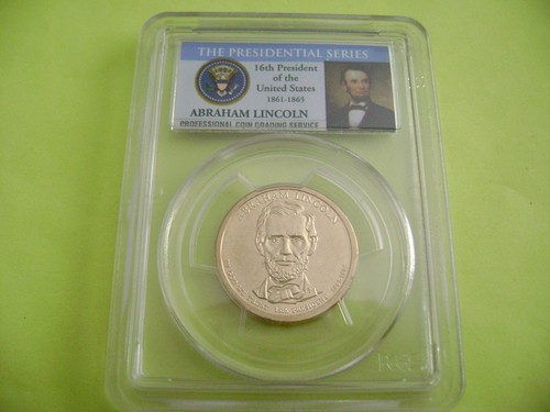 2010-P ABRAHAM LINCOLN PCGS MS67 FDI POSITION A&B BUSINESS DOLLAR 2-COIN SET - Picture 5 of 10