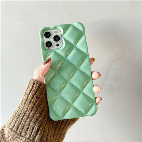Neu Diamant Textur Design Süßigkeiten/Matte Farben Handy Hülle für iPhones - Bild 6 von 16