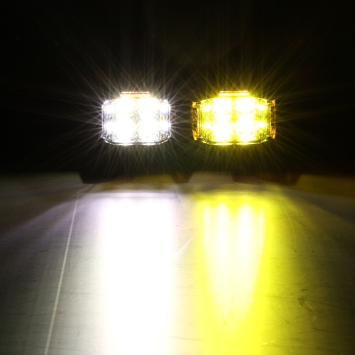 AUXBEAM 4" Side Shooter LED Work Light Bar Pods Fog Lamp for Can-Am Maverick X3 - Picture 11 of 12
