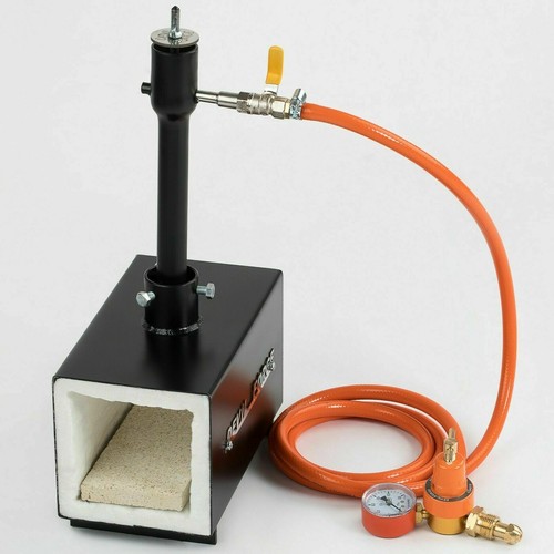 DFPROF1b GAS PROPANE FORGE Furnace Burner Knife Making Blacksmith Farrier - Bild 7 von 12