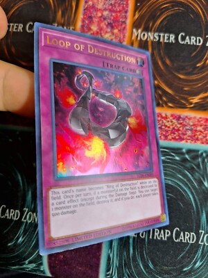 Yu-Gi-Oh! Loop of Destruction LC06-EN005 Limited Ultra Rare Near
