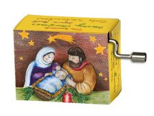 Fridolin Kurbelspieldose Stille Nacht Weihnachten Weihnachtsspieluhr Spieluhr