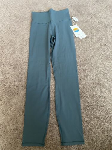 VUORI Rib Studio Performance Legging Women's Size Small Stone Size S $89