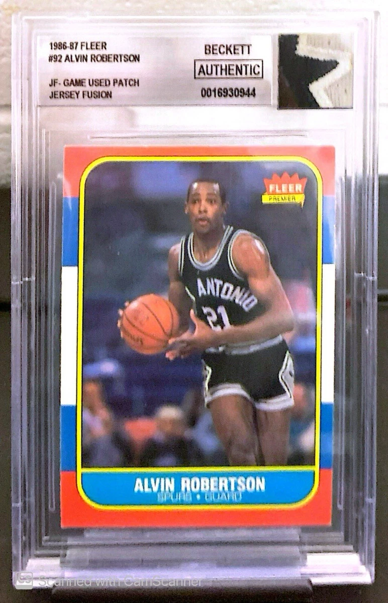1986-87 Fleer - Alvin Robertson #92 for sale | eBay