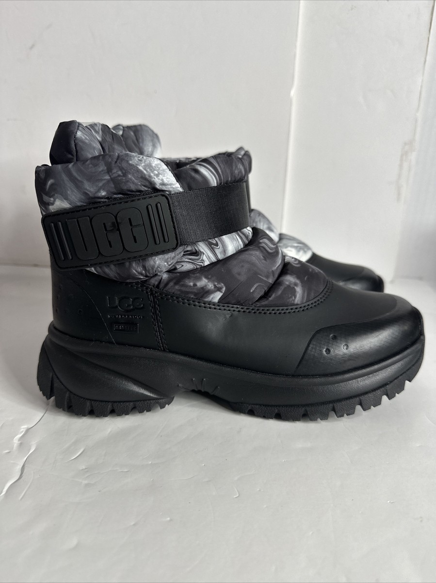 UGG Australia Women's Yose Puff Marble Waterproof Winter Boot Size