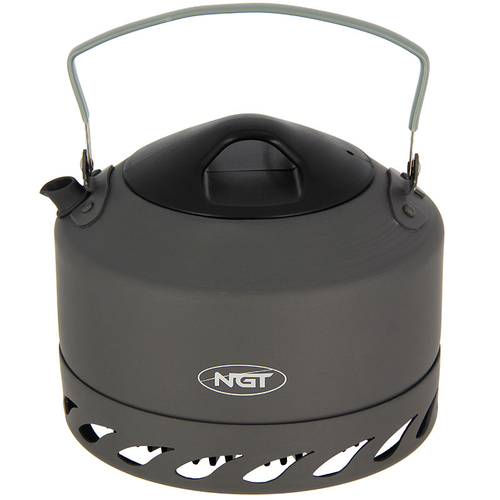 NGT Fast Boil Kettle 1.1 Ltr Carp Fishing Gun Metal Grey Camping