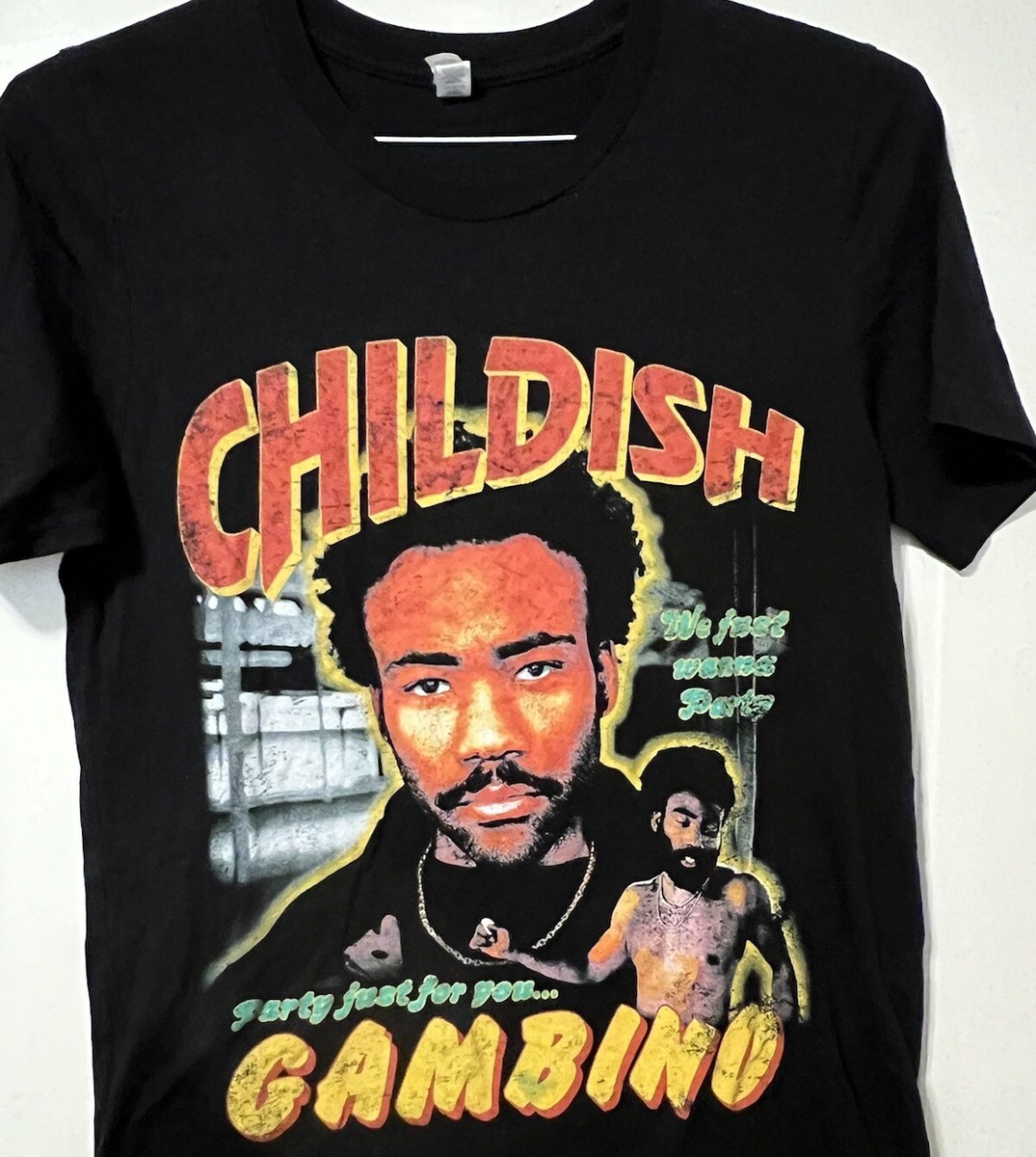 Childish Gambino Donald Glover This is America 2018 Tour Men Sz