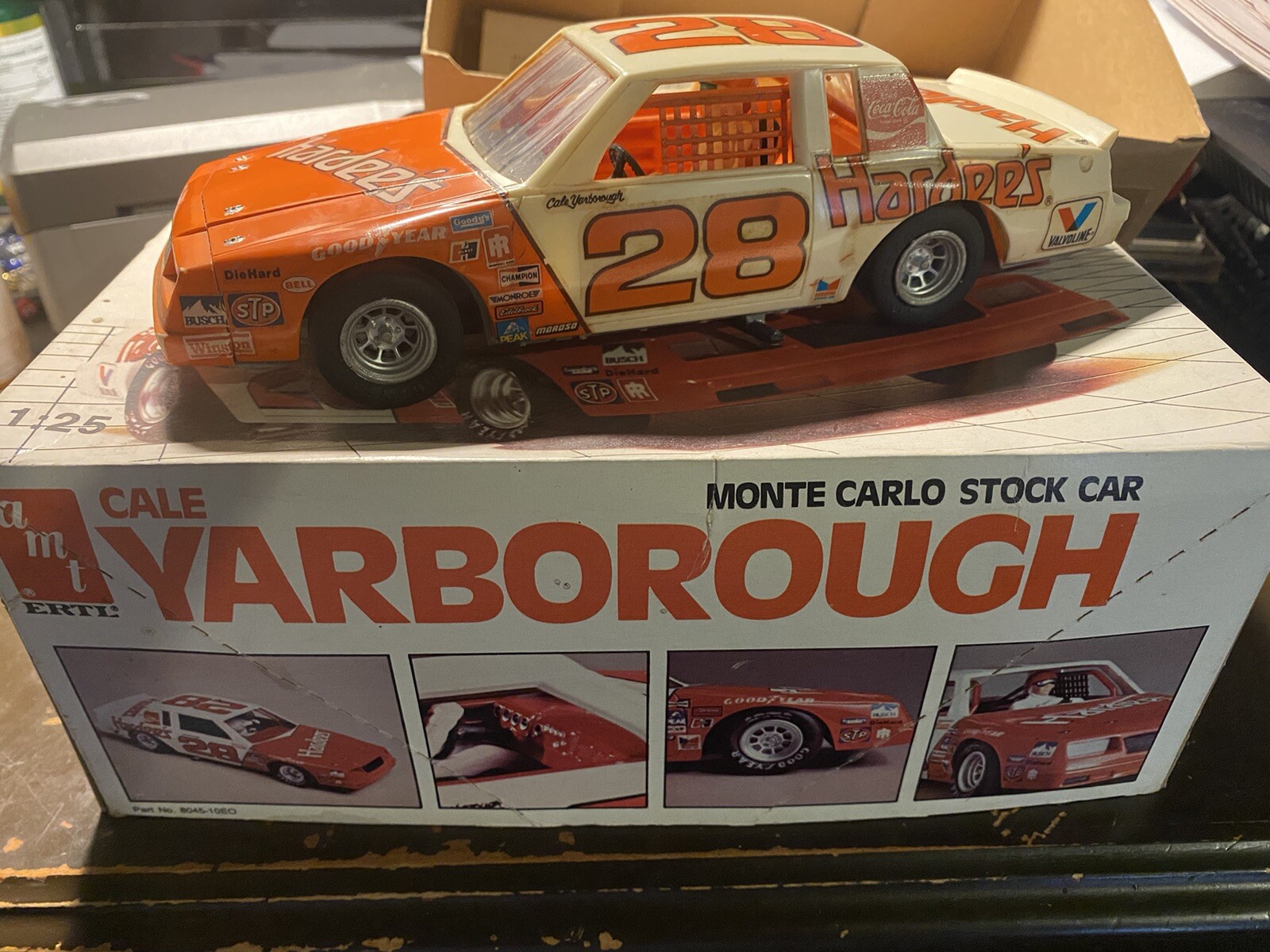 Salvino JR Models Holly Farms Cale Yarborough #77 Monte Carlo 1/25 Scale NASCAR Model Car Kit