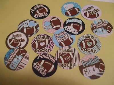 Pre Cut One Inch FOOTBALL ROCKS Bottle Cap Images! FREE SHIP | eBay