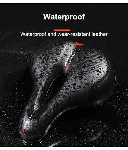 Selle Vélo Confortable, Ergonomique, coussin Gel Imperméable/respirante Ressort - Imagen 8 de 12
