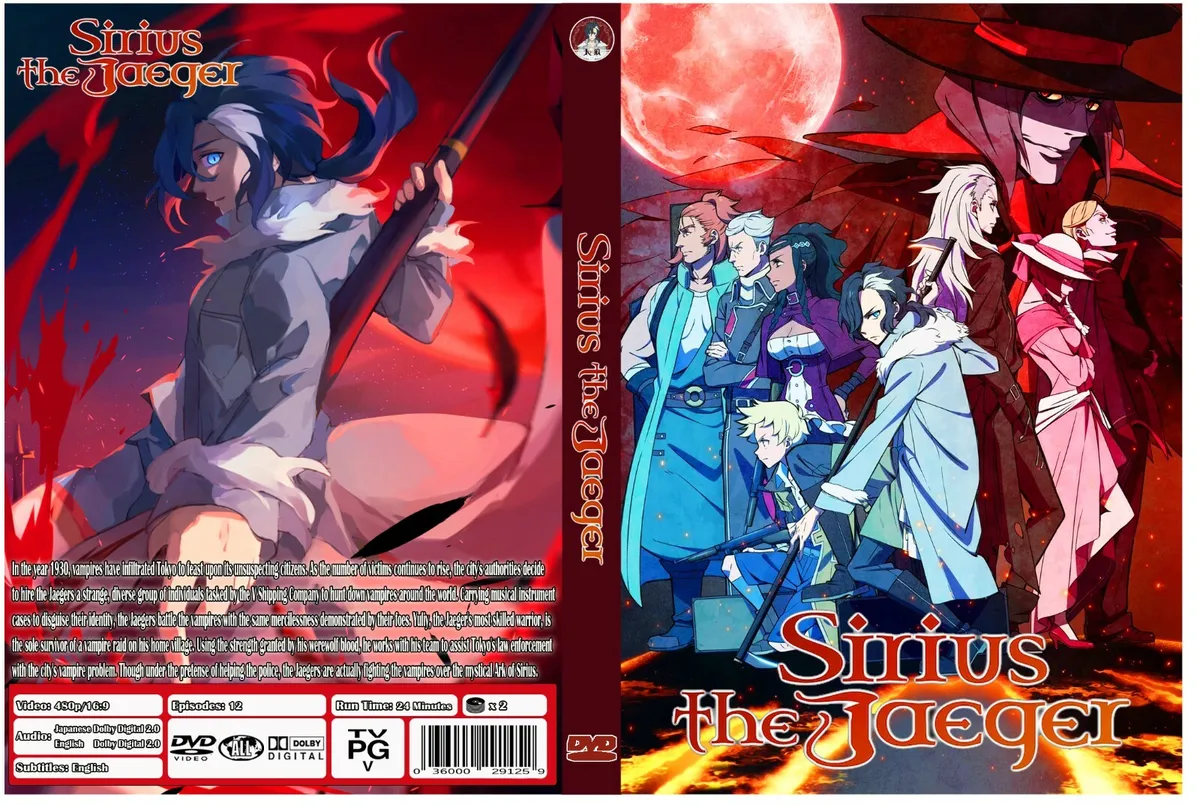 Sirius the Jaeger Anime Series Dual Audio English/Japanese with English  Subs