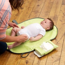 Baby Nappy Diaper Changing Change Clutch Mat Foldable Pad Handbag Wallet Style