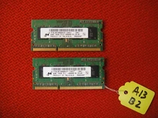 Micron 4GB(2 x 2GB) PC3-10600S MT8J8F25664HZ Laptop RAM
