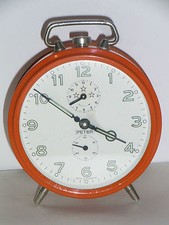 Antico Sveglia Peter Orologio Meccanica Anni 70 Vintage 1970 Arredamento Design