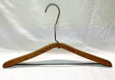 Vintage Antique GEM, Wooden Clothes Hanger PERRY  Co., "N.B.T.", Phila., Pa.
