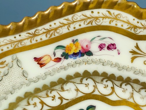 Chamberlains Worcester Plate C 1830 Stunning Cabinet Plate 8.9inches - Picture 13 of 23