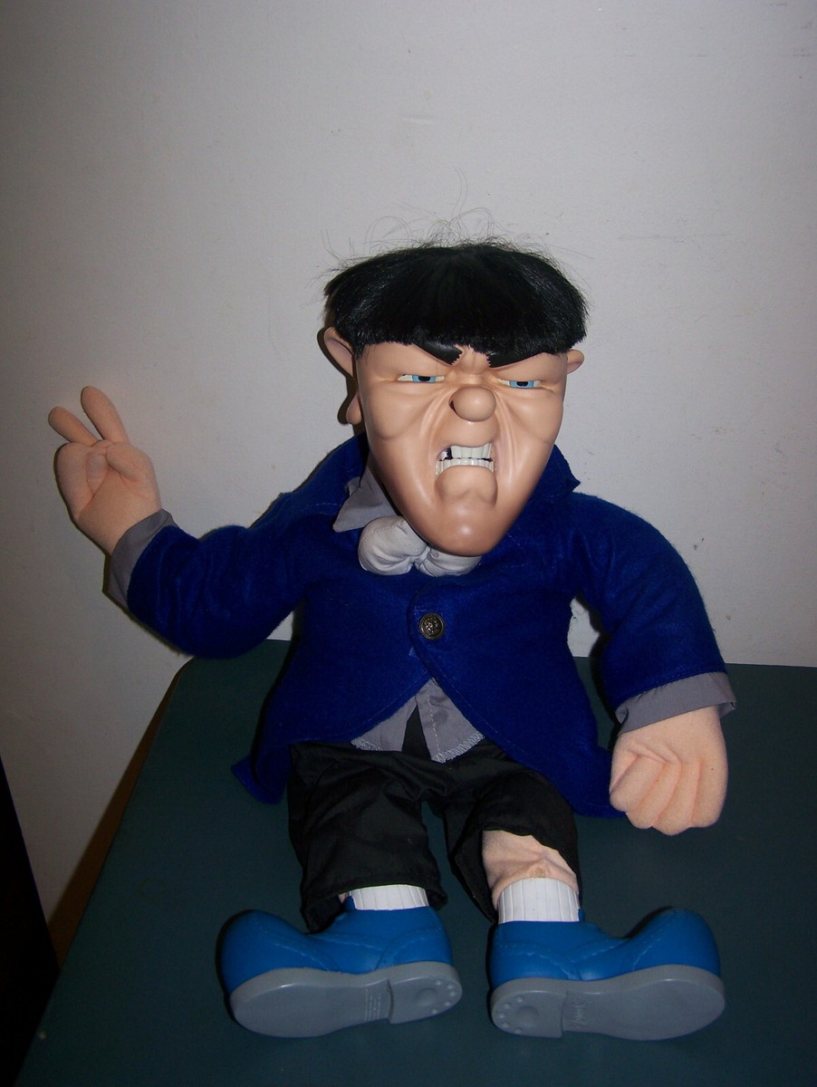 VINTAGE SPUMCO THE THREE STOOGES PLUSH DOLL TV PALS 22
